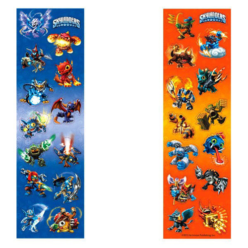 Skylanders Giants Stickers (8 strips)